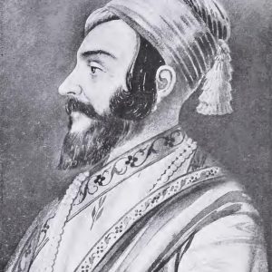 Historical painted portrait of Chhatrapati Shivaji Maharaj